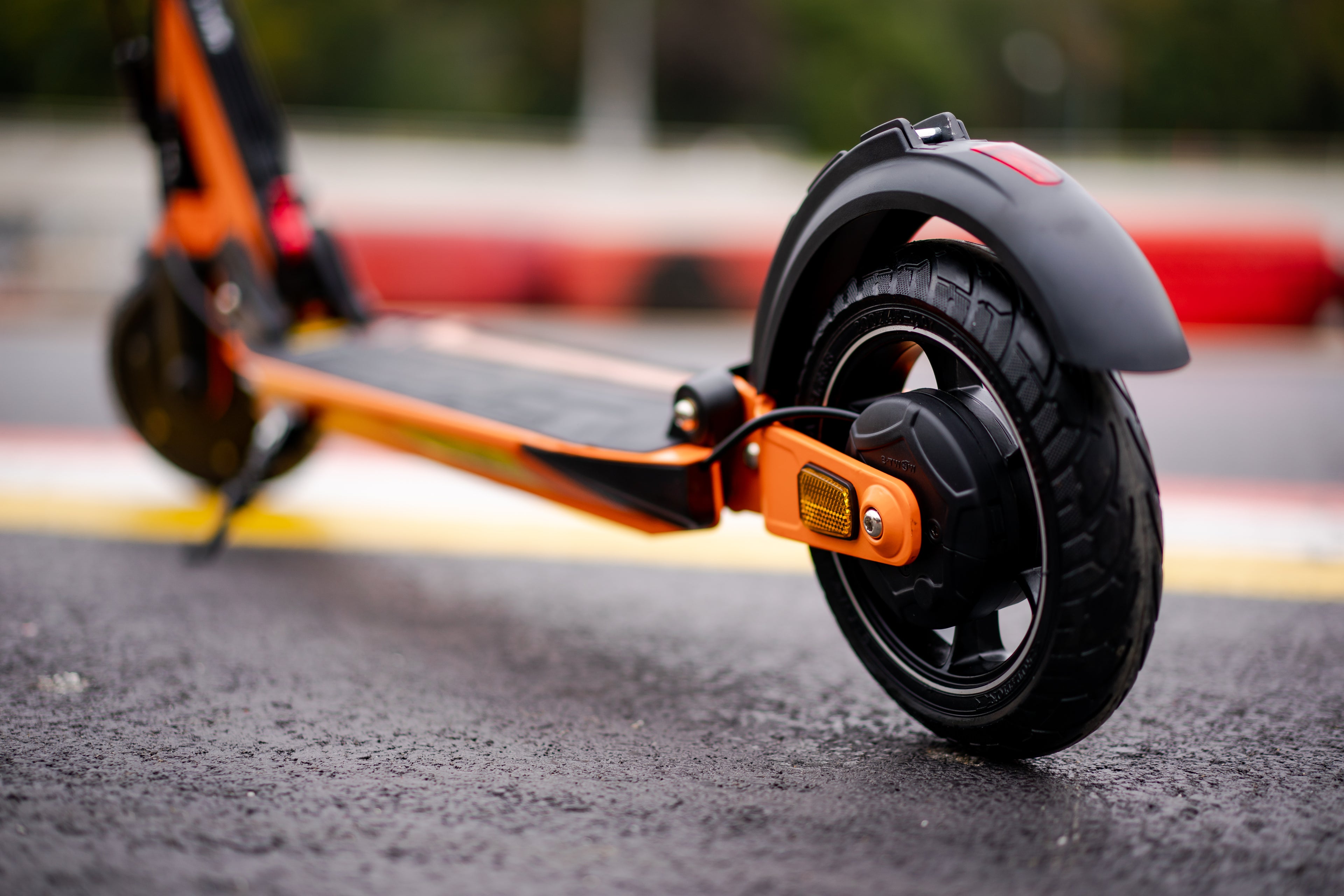 Rear wheel - models with drum brake