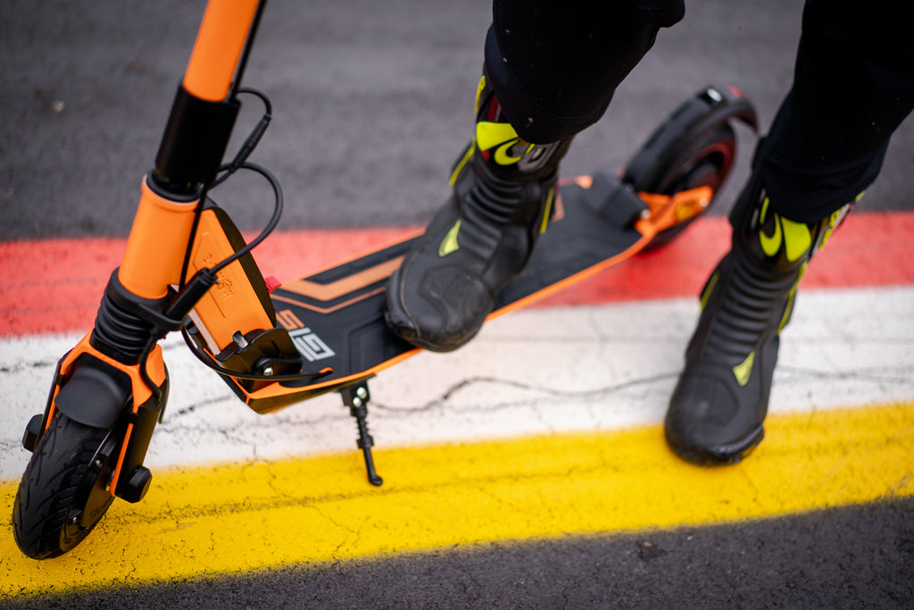 Kick stand for scooter