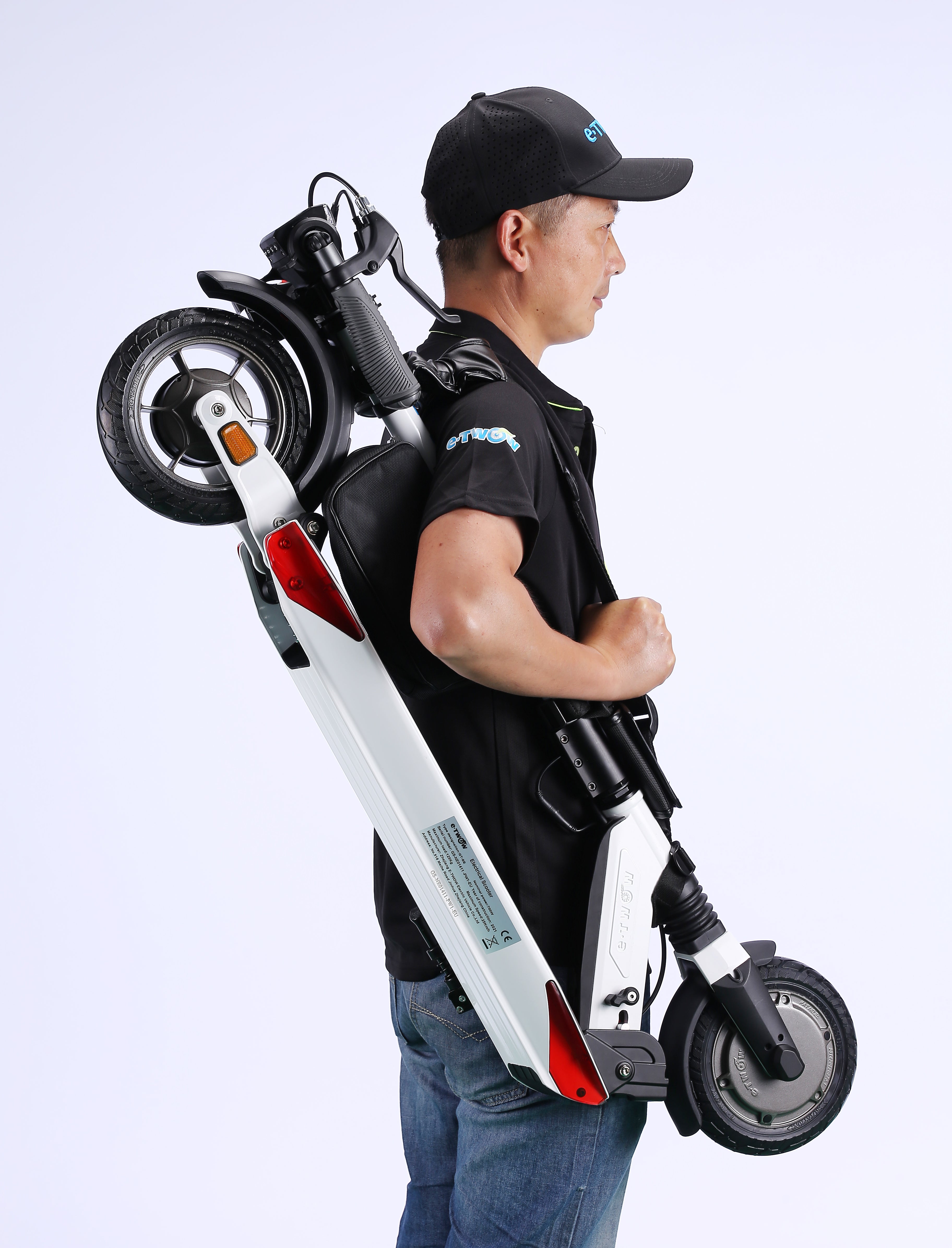Shoulder strap and handlebar belt set