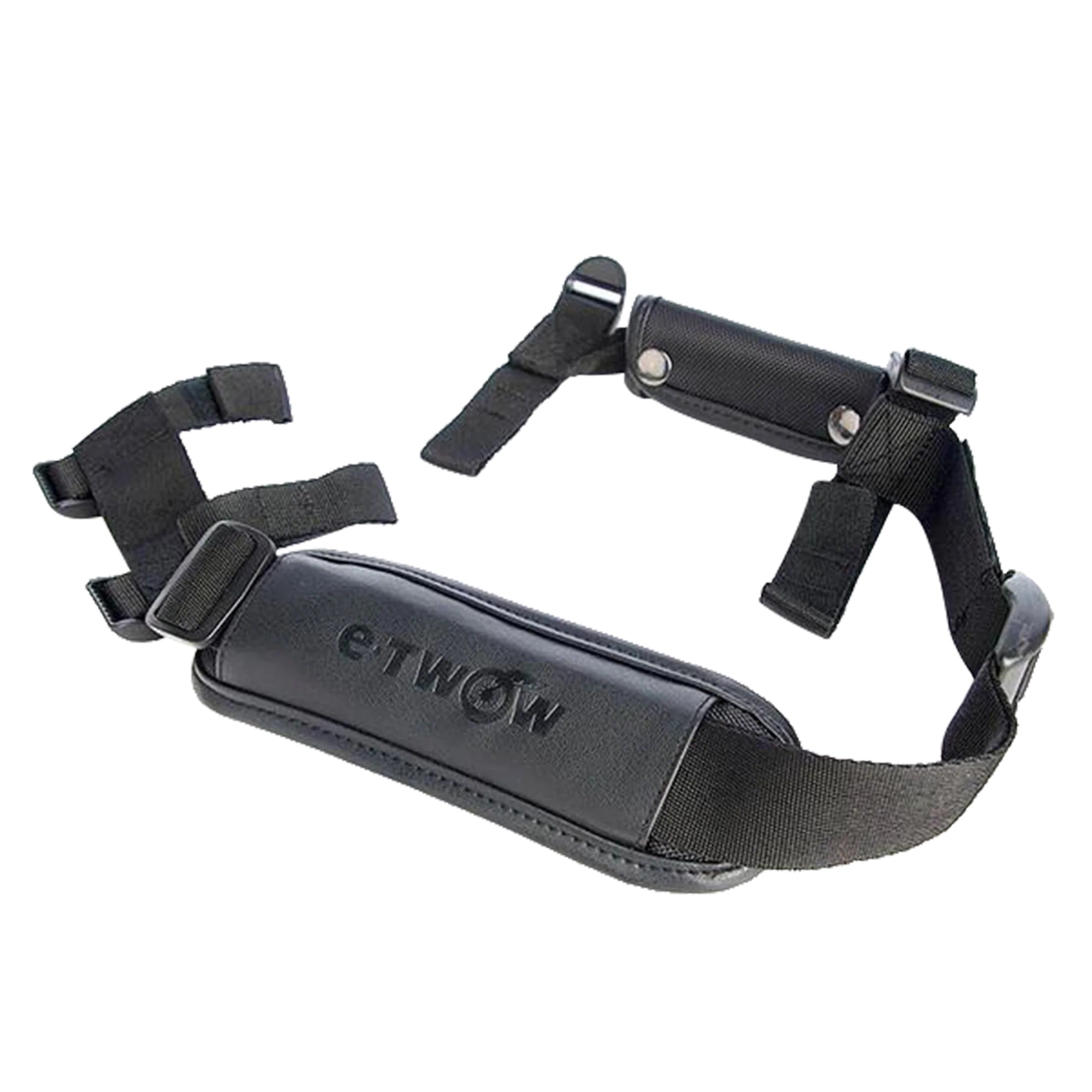 Shoulder strap and handlebar belt set