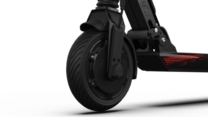 Airless front tire