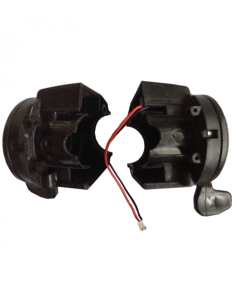 Throttle and brake lever set