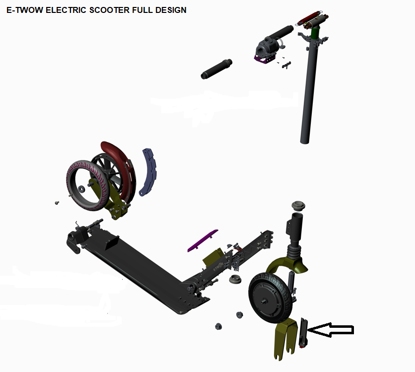Front fork cover