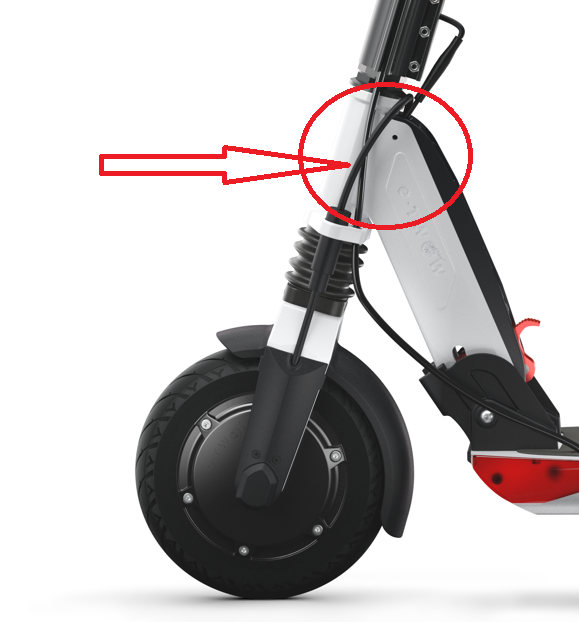 Controller cable - out of the controller to motor