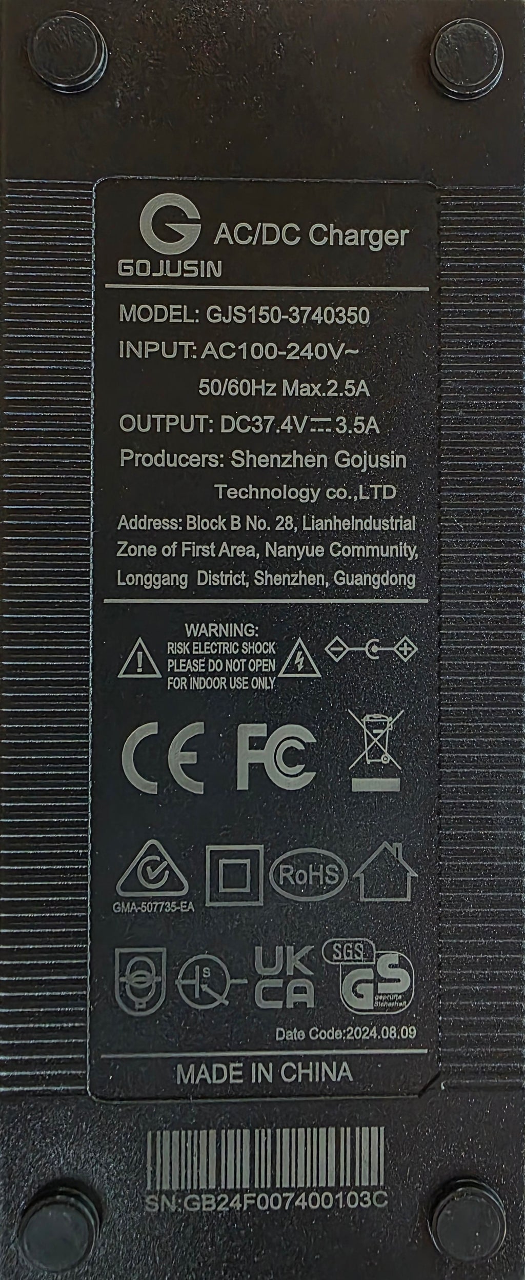 Charger for E-twow Booster 33V