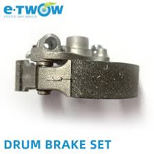 Mechanical drum brake set for E-twow GT models