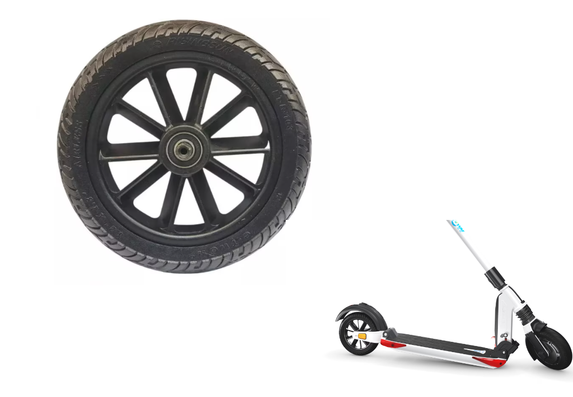 Rear wheel - models without drum brake